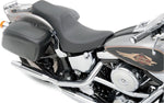 Drag Specialties Predator 2 Up Smooth Seat For Harley Davidson FLST 1340 1987-1990 - Black