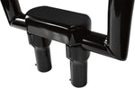 LA Choppers Solid Handlebar Riser & Top Clamp Kit For Harley Davidson FLD 1690 ABS 2015-2016 10 cm (4") - Black