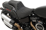 Drag Specialties Predator III Black Stitching Seat For Harley Davidson FXFB 1750 2018-2019 - Black
