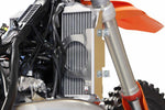 AXP Xtreme Radiator Guards For KTM EXC250 2017 - Black/Silver