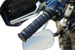 Kuryakyn Dillinger Grips For 1" Bars For Harley Davidson FLD 1690 2012 - Black/Satin