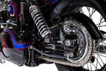 Drag Specialties 16" Chrome Steel SRV Rim For Harley Davidson FL 1200 1970-1972 16x3 - Silver