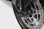 SW Motech Front Axle Slider Set For KTM Duke 790 2018-2024 - Black