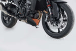 SW Motech Front Spoiler For KTM Duke 990 2024 - Black Orange