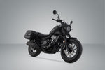 SW Motech Legend Gear LH1/LH2 Side Pannier Bag System For Honda CMX 500 Rebel 2017-2024 - Black