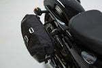 SW Motech Legend Side Pannier Bag System LC For Harley Davidson XL 1200 C 2004-2020 Rear - Black