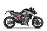 Spark DYNO 3/4 Titanium Exhaust System For KTM Duke 790 2018-2020