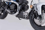 SW Motech Engine Guard For Honda ST 125 2023-2024 - Black Brushed Powder-Silver
