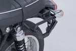 SW Motech V-LOC Side Carrier Left For Triumph Bonneville 1200 T120 ABS 2016-2026 - Black