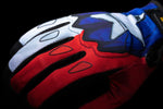 Icon Hooligan CE Tejas Libre Gloves - Black Blue Red White
