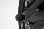SW Motech Rear Axle Slider Set For BMW G 310 GS ABS 2017-2024 - Black