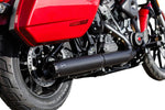 S&S Cycle Grand National Silencer For Harley Davidson FLHCS 1923 2025 - Guardian Black