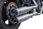 S&S Cycle Grand National Silencers For Indian Scout 60 2019-2022 - Show Chrome