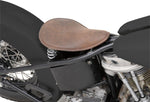 Drag Specialties Small Low-Profile Spring Solo Seat Distressed/Smooth - Brown