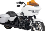 Klock Werks Kolor Flare Sport Windshield For Harley Davidson FLTRX1923 2024-2025 27 cm (10-5/8") - Orange