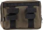 Thrashin Supply Co Handlebar Bag Handlebar Green/Orange - 12.5cm (5") x 17.5cm (7") x 8.26cm (3-1/4")