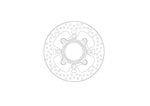 Moto Master Halo Series Fixed Brake Disc For Kawasaki Eliminator 500 2024-2025 Rear