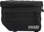 Thrashin Supply Co Essential Saddlebags For Harley Davidson FLD 1690 2012-2013 - Black