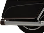 Ciro Machete Saddlebag LED Lights for Flat Bottom Bags For Harley Davidson FLHR 1340 1997-1998 Smoke