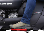 Show Chrome Combat Floorboards For Can Am RYKER 600 ACE 2019-2024 - Red