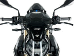 WRS Windscreen For BMW S 1000 R ABS 2022-2024 25 cm (9-7/8") - Dark Smoke