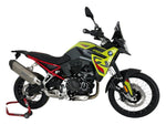 WRS Windscreen For BMW F 900 GS ABS 2024 26 cm (10-1/4") - Dark Smoke