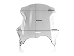 WRS Windscreen For BMW R 1150 GS 1999-2004 43 cm (17") - Smoke