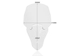WRS Windscreen For Triumph Tiger Sport 660 ABS 2022-2023 59 cm (23-1/4") - Clear