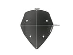 WRS Windscreen For Ducati MultiStrada 1200 ABS 2013-2014 35 cm (13-3/4") - Black