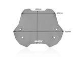WRS Windscreen For Suzuki DL 650 ABS 2017-2024 28 cm (11") - Smoke