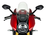 WRS Windscreen For Triumph Speed Triple 1200 RR ABS 2022-2024 39 cm (15-3/8") - Clear