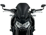 WRS Windscreen For Kawasaki Z 900 ABS 2020-2024 31 cm (12-1/4") - Black