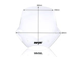 WRS Windscreen For BMW R 1200 R 2006-2014 26.5 cm (10-1/2") - Clear