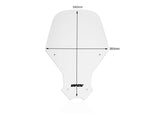 WRS Windscreen For Honda CRF1100L ABS Africa Twin 2020-2023 54 cm (21-1/4") - Clear