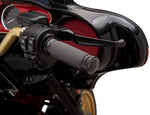 Performance Machine Contour Renthal Wrapped Grips For Harley Davidson FLDE 1750 2018-2020 - Black