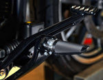Speed Merchant Speedpegs Footpegs For Harley Davidson FLFBS 1868 2022-2024 - Black
