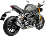 LeoVince LV-10 Silencer For Triumph Speed Triple 1200 RR 2022-2024 - Stainless
