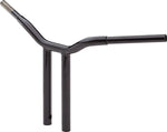 LA Choppers Kage Fighter Welded Straight-Riser Handlebar 35.5 cm (14") - Black