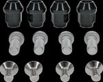 Moose Racing Wheel Stud/Nut Kit For Can Am Commander 1000 R EFI 2021-2025 Fits Front Or Rear - Silver