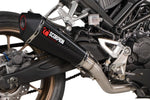 Scorpion Serket Taper Full System Carbon Fibre For Honda CB 125 R Single lambda sensor models only 2021-2024