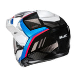 HJC I80 Imes MC21 White Blue Red Motorcycle Helmet