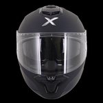 Axor Brutale Full Face Helmet With Dual Spoiler - Matt Black