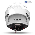 Airoh GP800 FIM Racing Approved 12K UD Carbon Helmet White Gloss