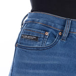 Oxford Original Approved Sofia AA Straight Ladies Jean Mid Blue