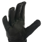 Bike It Ultimate Cruiser Leather Motorcycle Gloves UCG Black