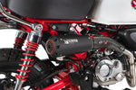 Scorpion Red Power Full System Black Ceramic For Honda Monkey 2025-2025