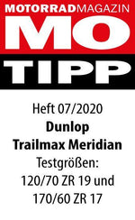 Dunlop Trailmax Meridian Rear Tyre TL 72W 170 60ZR17"