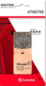 Brembo XS Prime Sintered Brake Pads For Vespa ET2 50 1997-2005 Front