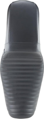 LE Pera Kickflip Daddy Long Legs Seat For Harley Davidson FLD 1690 2012-2013 Pleated - Black