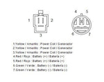 Motoplat Regulator For Honda XRV 750 1993-2003 - Black/Silver